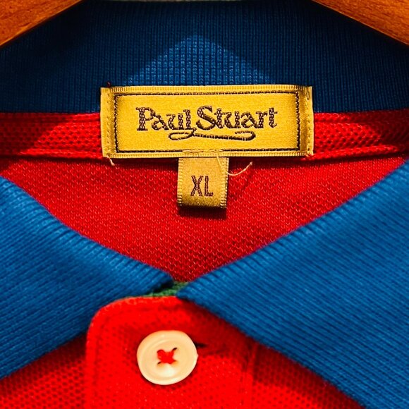 Vintage Paul Stuart Polo Shirt Men's XL Short Sleeve Golf - Picture 3 of 16